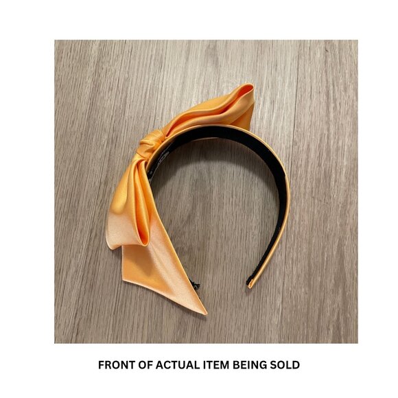 NWOT Eugenia Kim Bow Headband in Mustard Yellow main image 5